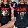 Vans Warped Tour 2025 Long Beach CA Lineup July 26th 27th Two Sided T-Shirt