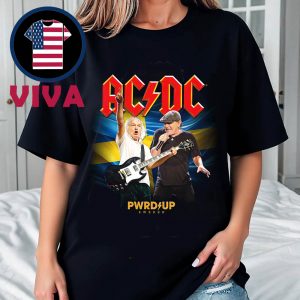 ACDC Gothenburg 2025 Ullevi Sweden PWR UP Event Tour Unisex T-Shirt