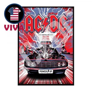 ACDC Tallinn 2025 PWR UP Event Tour Song Festival Grounds Estonia On July 24th Home Decor Poster Canvas