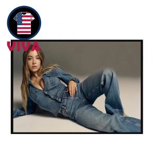 American Eagle Sydney Sweeney 2025 Home Decor Poster Canvas
