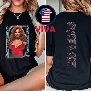 Beyonce Las Vegas 2025 Allegiant Stadium July 26th Cowboy Carter Tour Two Sided T-Shirt