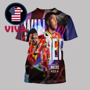 Bubba Wallace Indianapolis Motor Speedway Winner 2025 Brickyard 400 All Over Print T-Shirt