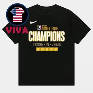 Charlotte Hornets NBA 2k26 Summer League Champions 2025 Victory In Vegas Unisex T-Shirt