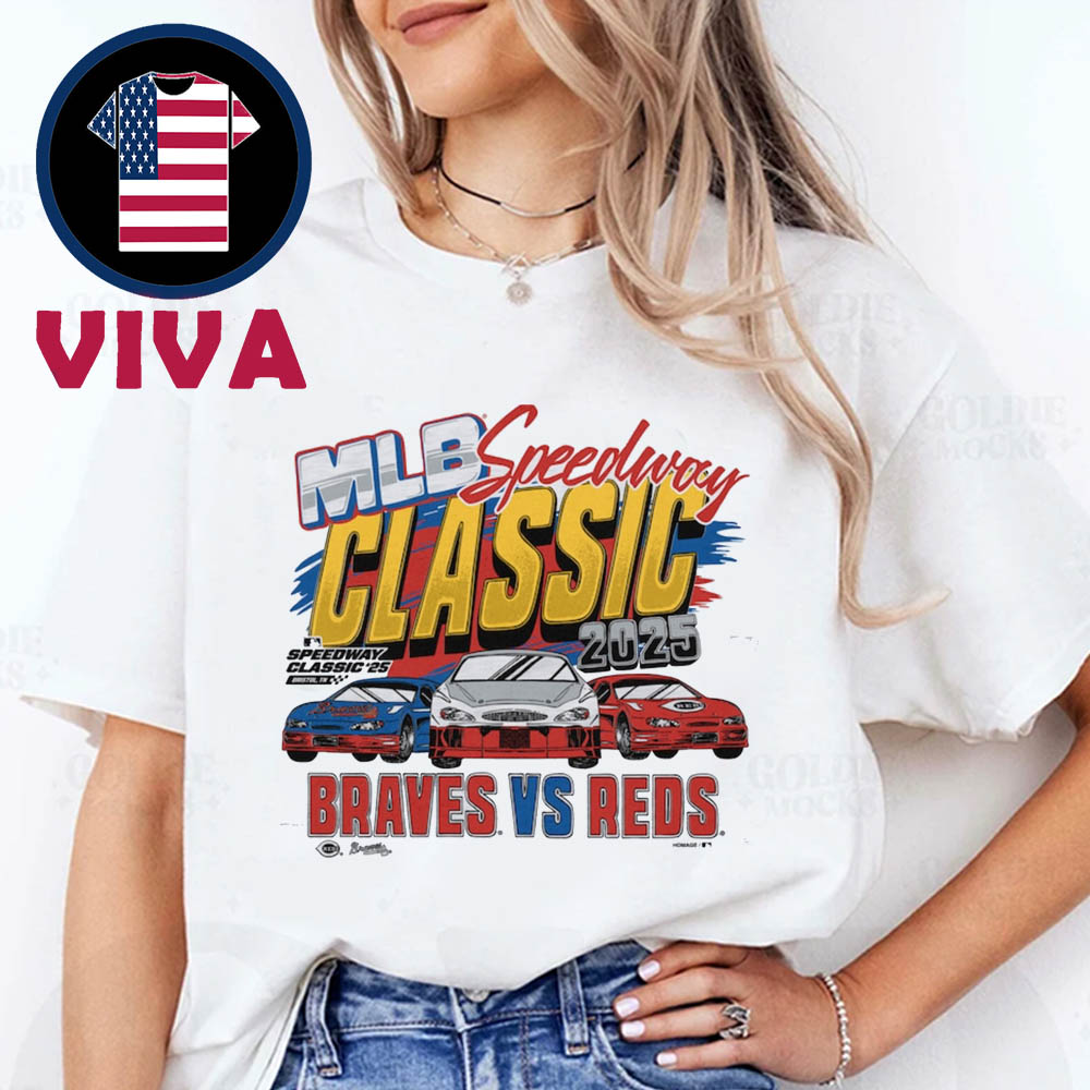 Cincinnati Reds vs Atlanta Braves 2025 MLB Speedway Classic T-Shirt Hoodie Sweater Cincinnati Reds vs Atlanta Braves 2025 MLB Speedway Classic T-Shirt Hoodie Sweater