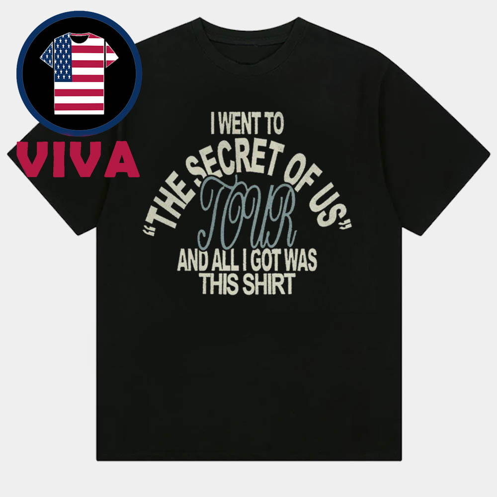 Gracie Abrams The Secret Of Us Tour Unisex T-Shirt Gracie Abrams The Secret Of Us Tour Unisex T-Shirt