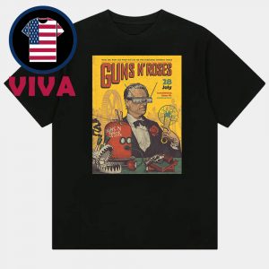 Guns N’ Roses Luxembourg Open Air 2025 Luxembourg LU On July 28th Vintage T-Shirt