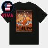 Whiskey Myers Charlotte NC 2025 Skyla Credit Union Amphitheatre On July 24th Two Sided T-Shirt