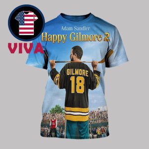 Happy Gilmore 2 Adam Sandler Movie July 25th 2025 All Over Print T-Shirt