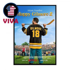 Happy Gilmore 2 Adam Sandler Movie July 25th 2025 Home Decor Poster Canvas