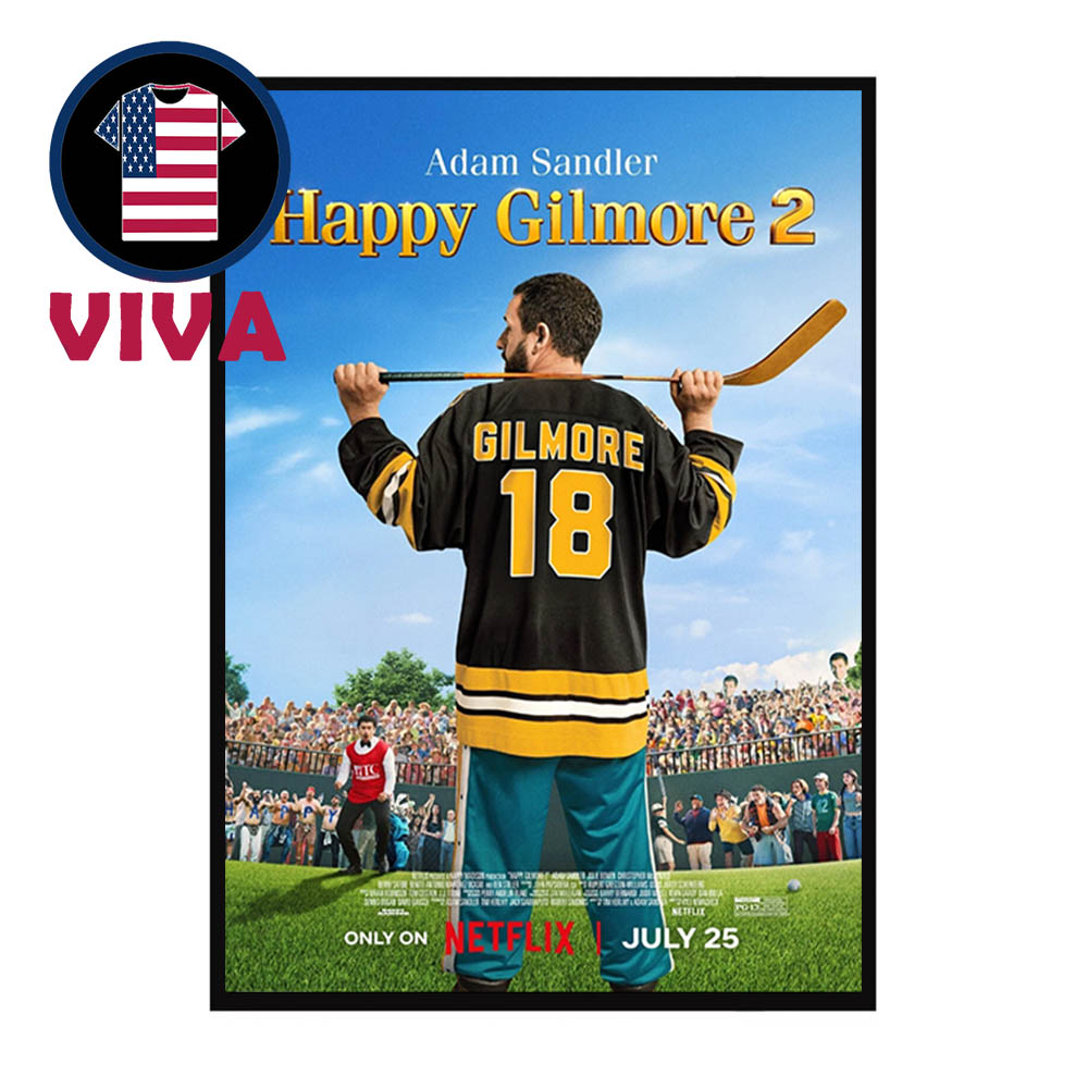 Happy Gilmore 2 Adam Sandler Movie July 25th 2025 Home Decor Poster Canvas Happy Gilmore 2 Adam Sandler Movie July 25th 2025 Home Decor Poster Canvas