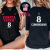 Indiana Fever Aliyah Boston Stranger Things Rebel Name And Number Two Sided T- Shirt Hoodie