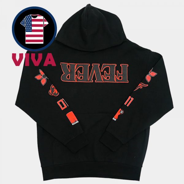 Indiana Fever x Stranger Things 2025 Parallel Hooded Sweatshirt