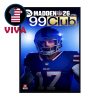 Justin Jefferson Madden 26 Cover 99 Club Player Minnesota Vikings NFL Home Decor Poster Canvas
