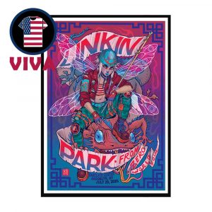 Linkin Park Brooklyn 2025 Barclay Center NY On August 29th From Zero Tour Home Decor Poster Canvas