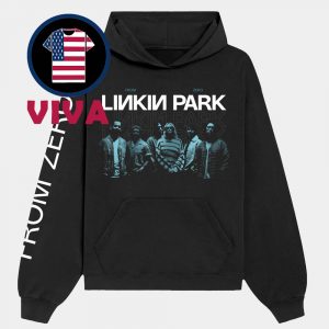 Linkin Park From Zero Tour 2025 Teal Band Photo All Over Print Hoodie