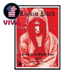 Linkin Park Milwaukee 2025 Fiserv Forum WI On August 25th From Zero Tour Home Decor Poster Canvas