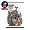 Linkin Park Detroit 2025 Little Caesars Arena MI On August 14th From Zero Tour Home Decor Poster Canvas