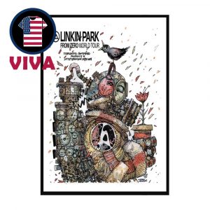 Linkin Park Toronto 2025 Scotiabank Arena On August 8th From Zero Tour Home Decor Poster Canvas