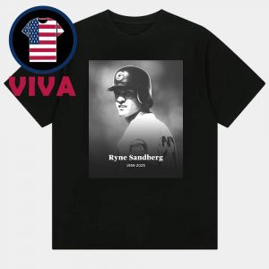 RIP Ryne Sandberg Death At 65 Hall Of Fame Thank For Memories Chicago Cubs MLB Unisex T-Shirt