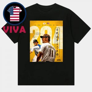 Yu Darvish 204 Combined Wins In Japan MLB Career Victory For The Most All Time History Unisex T-Shirt