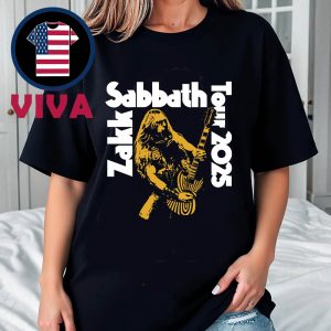 Zakk Sabbath 2025 Tour Unisex T-Shirt