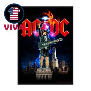 ACDC Angus Lady Liberty Home Decor Poster Canvas
