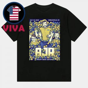 AJR Brothers Ruoff Music Center 2025 Noblesville IN On July 31st Unisex T-Shirt