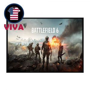 Battlefield 6 Game Cover Home Decor Poster Canvas