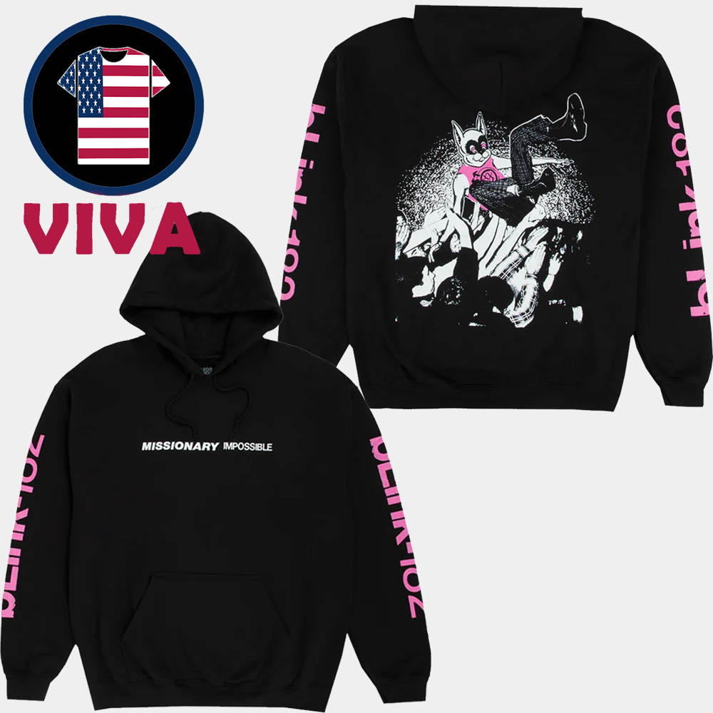 Blink 182 Missionary Impossible 2025 Tour Dates All Over Print Hoodie Blink 182 Missionary Impossible 2025 Tour Dates All Over Print Hoodie