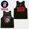 Blink 182 Skull Basketball Jersey