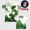 Gorillaz Rainbow Elephant All Over Print T-Shirt