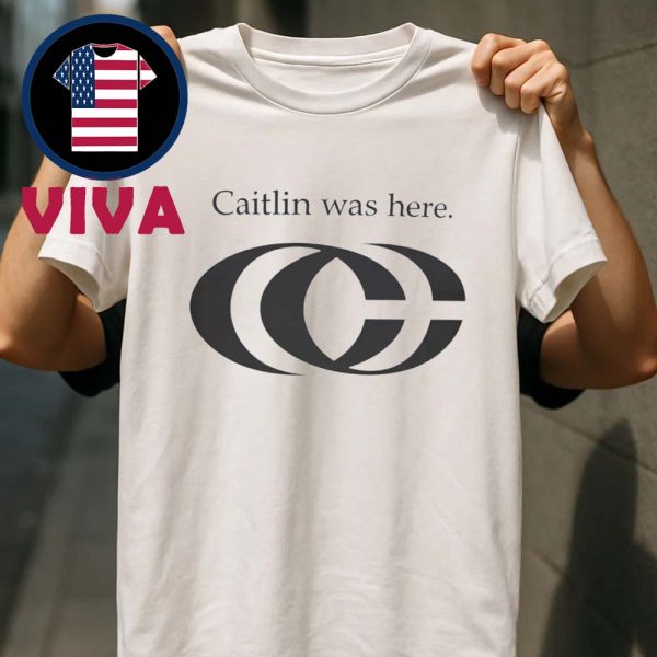 Caitlin Was Here Caitlin Clark x Nike New Logo Unisex T-Shirt