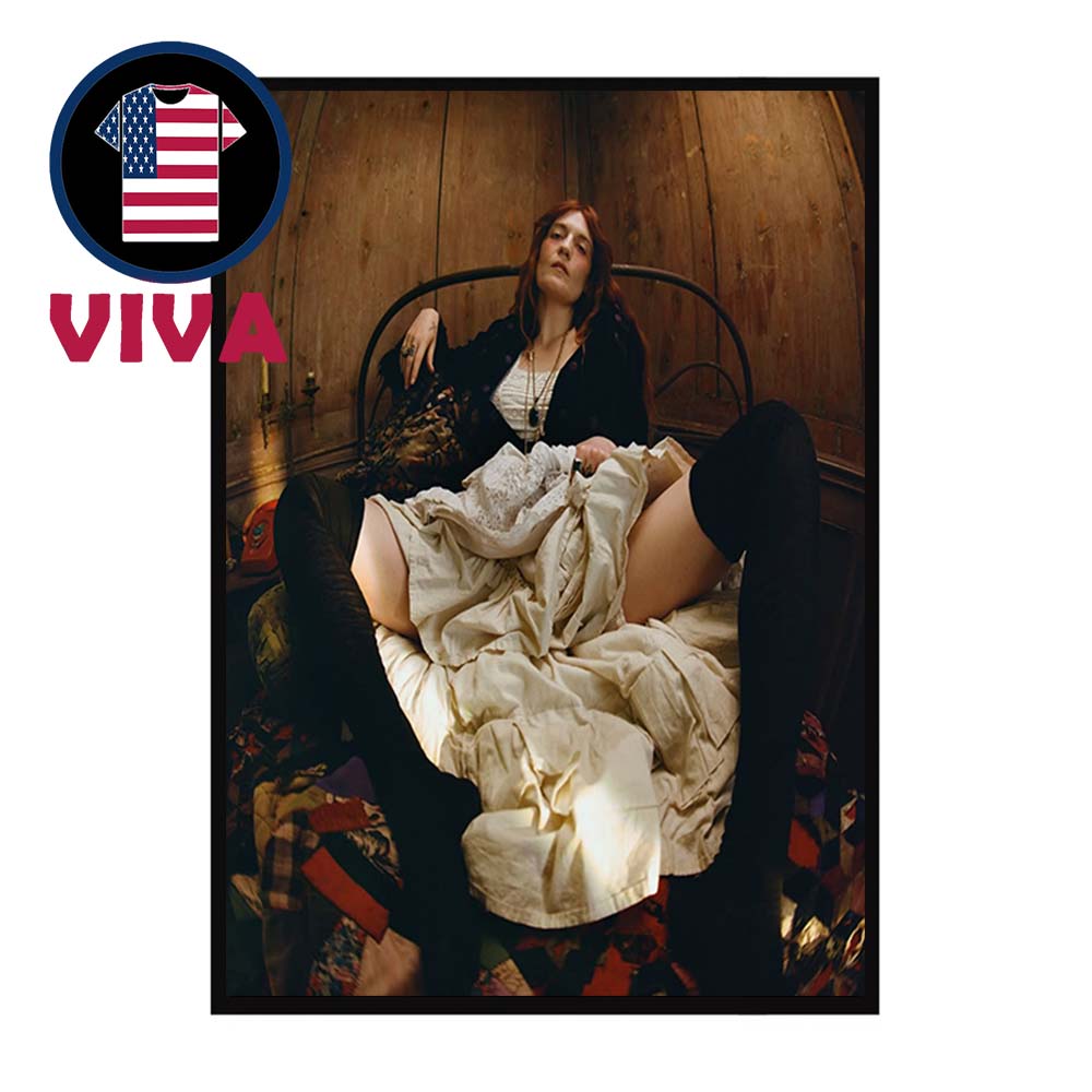 Camiseta Florence x The Machine Everybody Scream Album Cover Home Decor Poster Canvas Camiseta Florence x The Machine Everybody Scream Album Cover Home Decor Poster Canvas