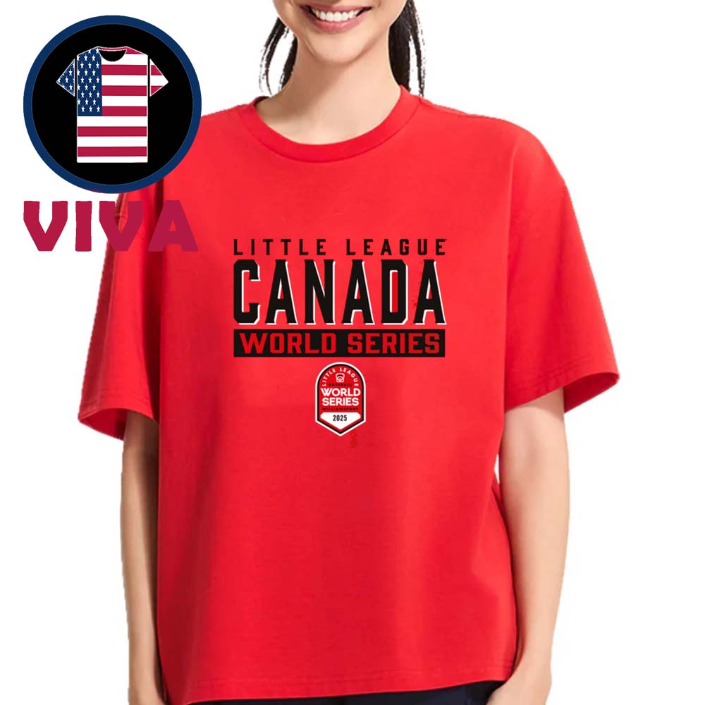 Canada 2025 Little League Baseball World Series Team Unisex T-Shirt Canada 2025 Little League Baseball World Series Team Unisex T-Shirt