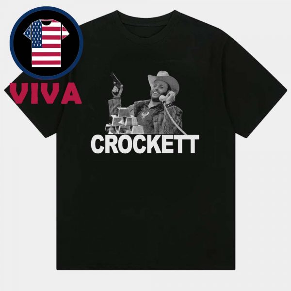 Charley Crockett Gun And Gold Dollar A Day Unisex T-Shirt