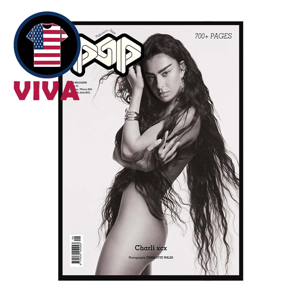 Charli XCX On Pop Magazine Cover 2025 Home Decor Poster Canvas Charli XCX On Pop Magazine Cover 2025 Home Decor Poster Canvas