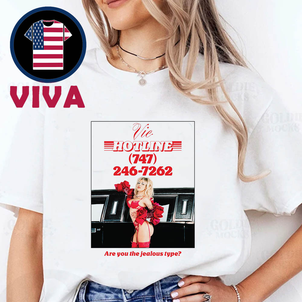 Doja Cat Vie Hotline Are You The Jealous Type Unisex T-Shirt Doja Cat Vie Hotline Are You The Jealous Type Unisex T-Shirt