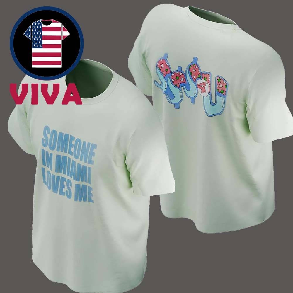 Drake SSS4U Someone In Miami Loves Me Two Sided T-Shirt Drake SSS4U Someone In Miami Loves Me Two Sided T-Shirt