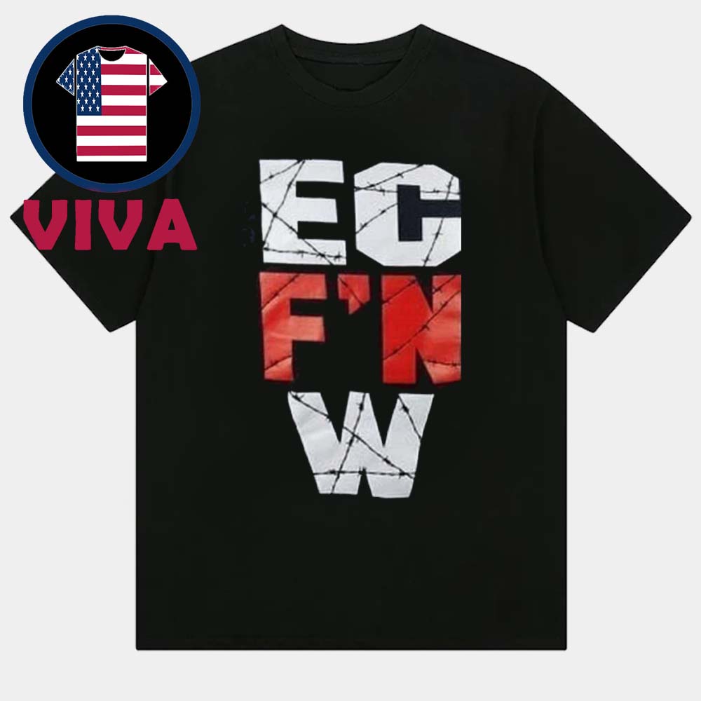 EC F'N W Extreme Championship Wrestling ECW Unisex T-Shirt EC F'N W Extreme Championship Wrestling ECW Unisex T-Shirt