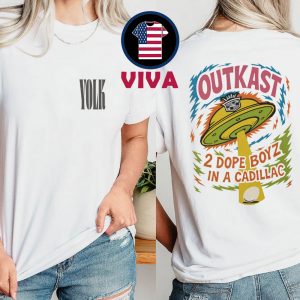 Eggs Tyrone 2 Dope Boyz In A Cadillac Outkast  Limited Edition Two Sided T-Shirt