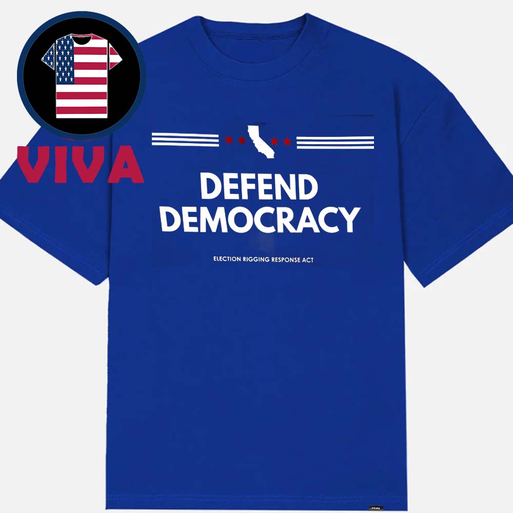 Gavin Newsom Defend Democracy Election Ring Eesponse Act Unisex T-Shirt Gavin Newsom Defend Democracy Election Ring Eesponse Act Unisex T-Shirt