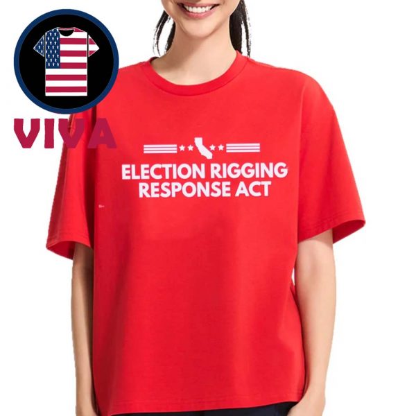 Gavin Newsom Election Ring Response Act Unisex T-Shirt