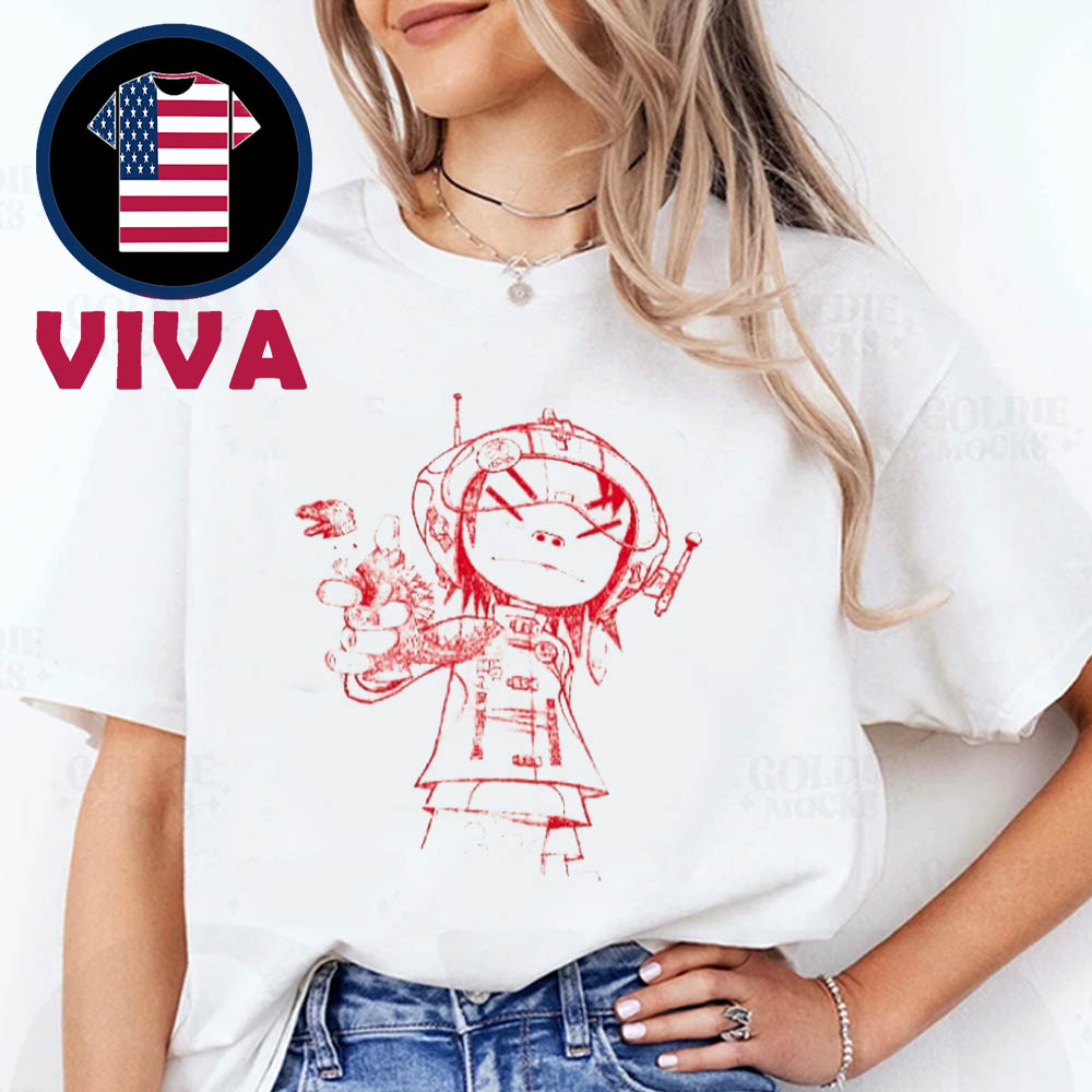 Gorillaz 2025 Tour Collection Unisex T-Shirt Gorillaz 2025 Tour Collection Unisex T-Shirt