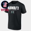 Hawaii Rainbow Warrior Football Logo Unisex T-Shirt