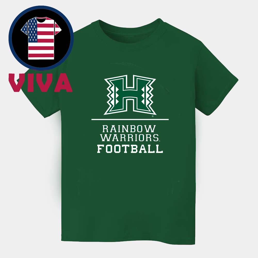 Hawaii Rainbow Warrior Football Logo Unisex T-Shirt Hawaii Rainbow Warrior Football Logo Unisex T-Shirt