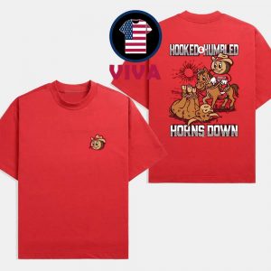 Hooked And Humbled Horns Down Ohio State Buckeyes Two Sided T-Shirt