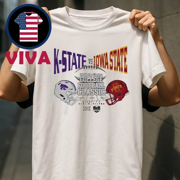 Iowa State Vs Kansas State College Football Aviva Stadium Dublin Ireland On August 23rd 2025 Unisex T-Shirt
