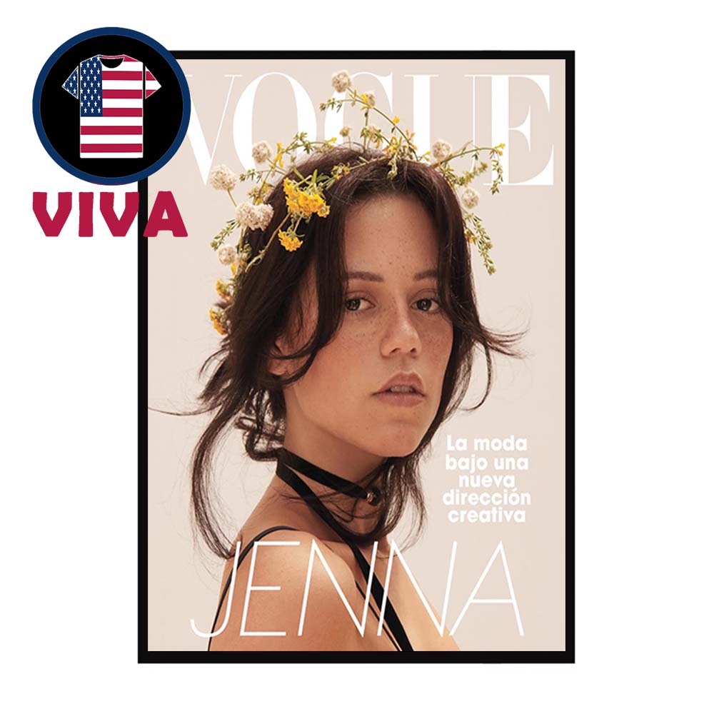 Jenna Ortega Wednesday On Vogue Mexico Magzine 2025 Home Decor Poster Canvas Jenna Ortega Wednesday On Vogue Mexico Magzine 2025 Home Decor Poster Canvas