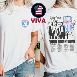 Jonas Brothers MetLife Stadium 2025 New Jersey August 10th Two Sided T-Shirt