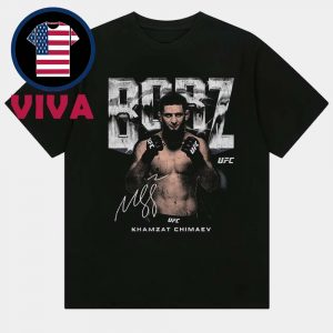 Khamzat Chimaev 2025 World Middle Weight UFC 319 Unsex T-Shirt